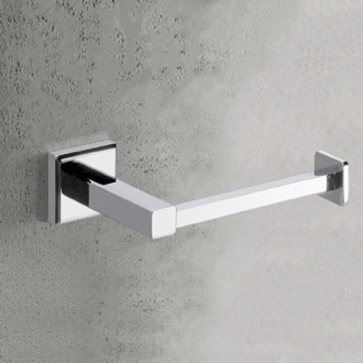 Polished Chrome Toilet Roll Holder Gedy 6924-13